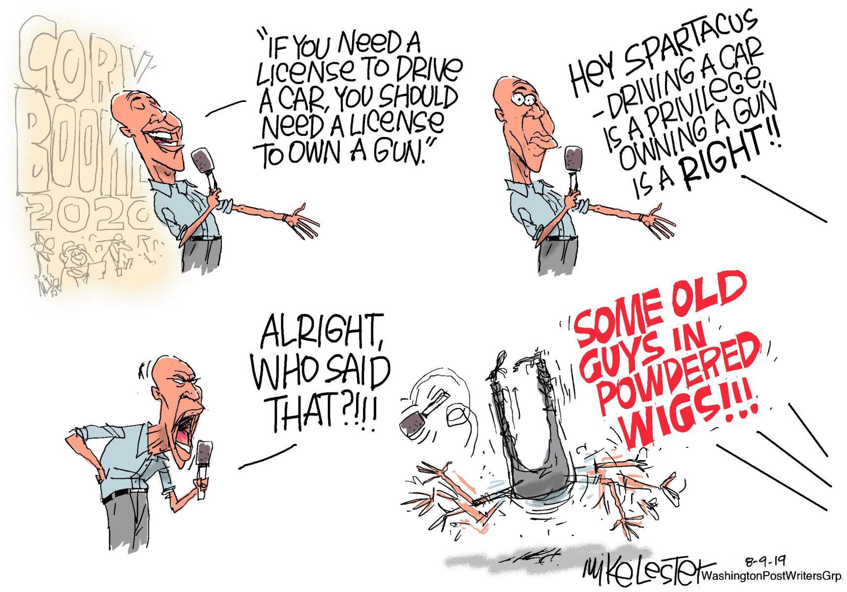 Mike Lester cartoon